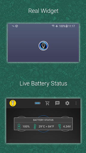 اسکرین شات 6 برنامه Amazing Flashlight