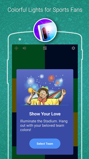 اسکرین شات 3 برنامه Amazing Flashlight