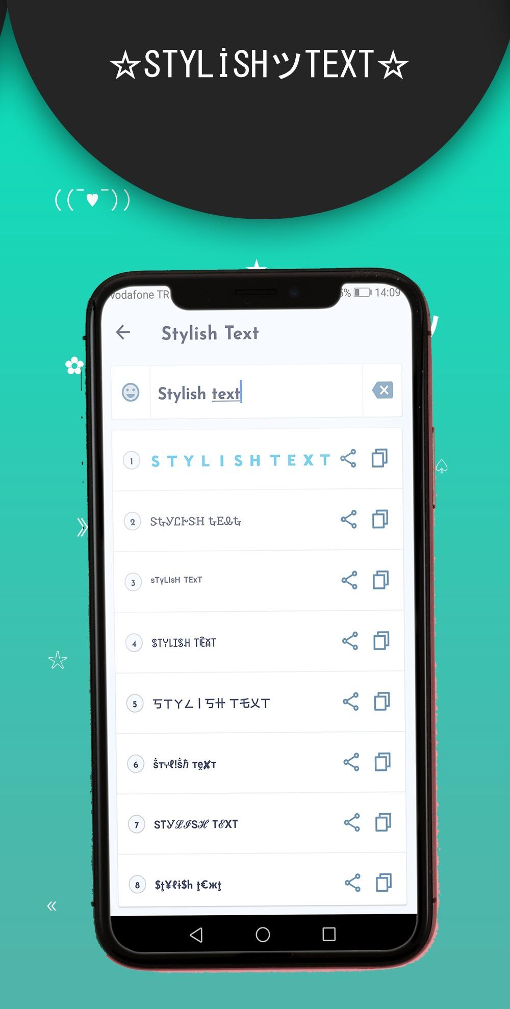 اسکرین شات 7 برنامه Fancy Nick Text Generator