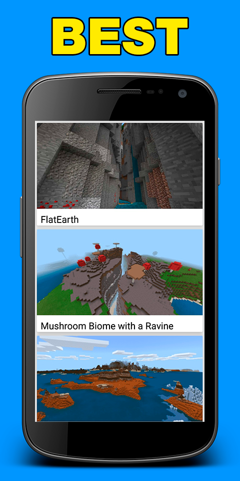 اسکرین شات 1 برنامه Seeds for Minecraft PE