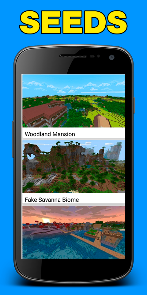 اسکرین شات 2 برنامه Seeds for Minecraft PE
