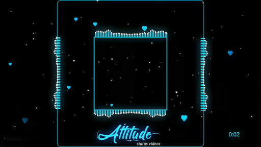 اسکرین شات 4 برنامه Awesome Avee Player Templates - Love Avee Player