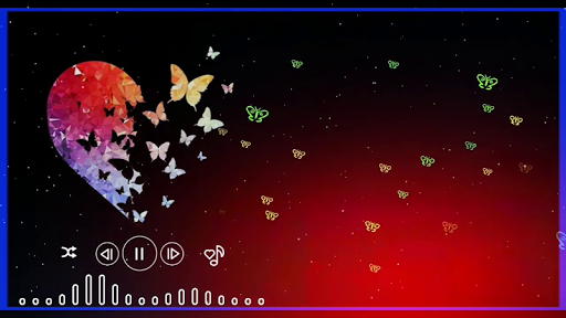 اسکرین شات 3 برنامه Awesome Avee Player Templates - Love Avee Player