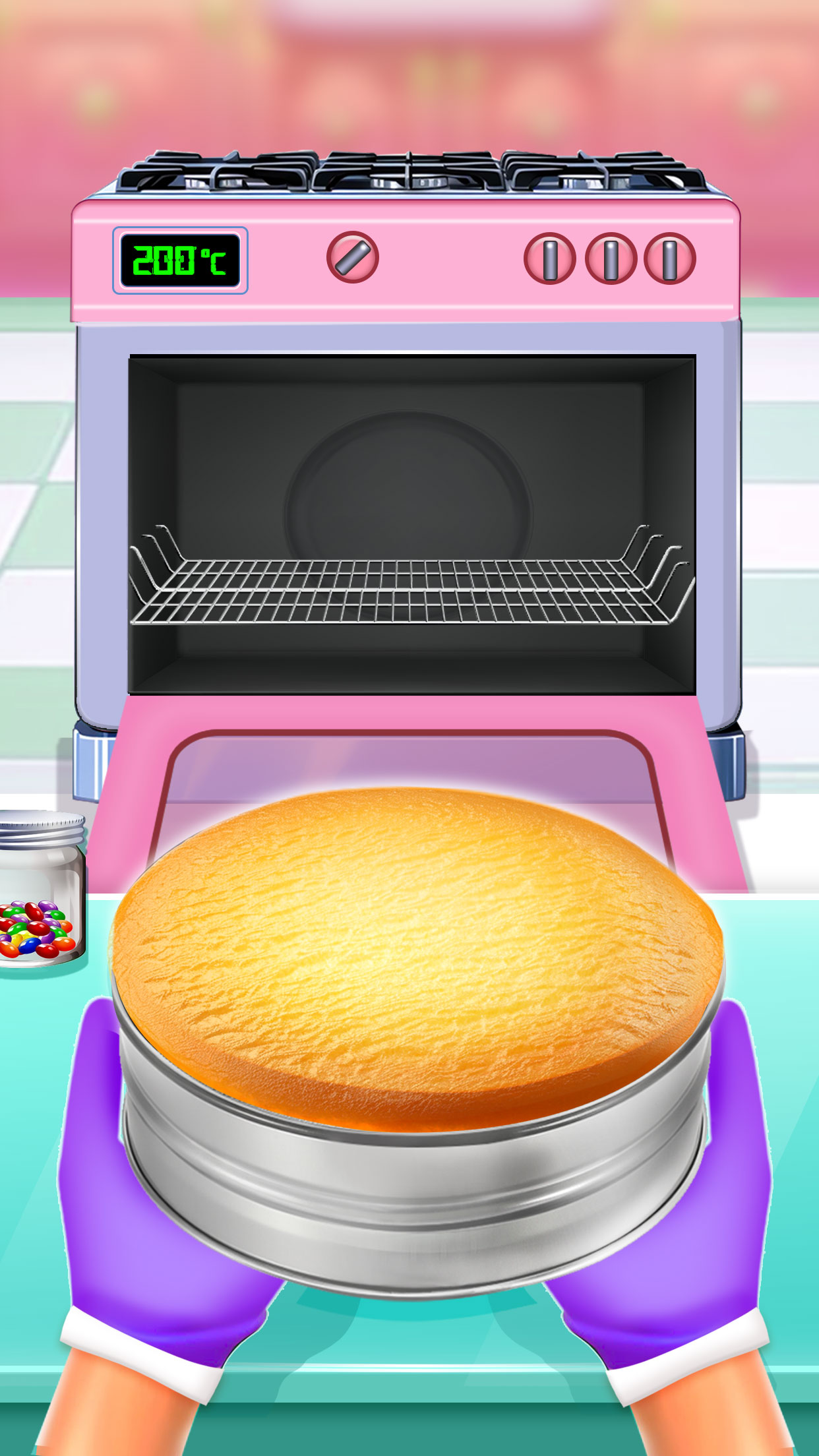 اسکرین شات 4 بازی Birthday Cake Maker: Cake Game