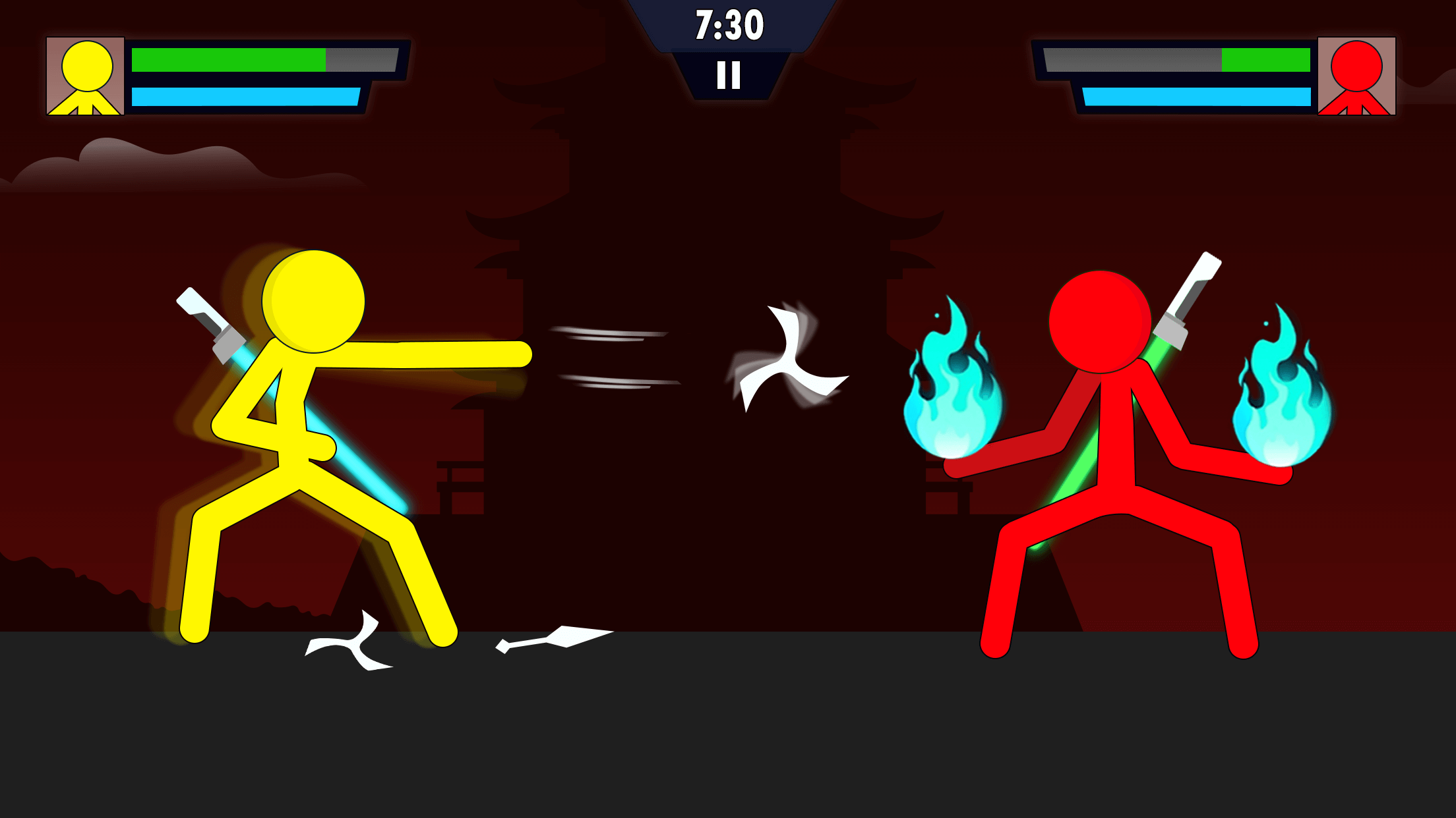 اسکرین شات 1 بازی Super Stick Fighting Battle