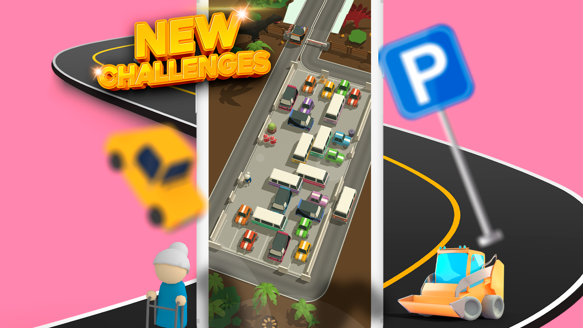 اسکرین شات 4 بازی Parking Jam 3D