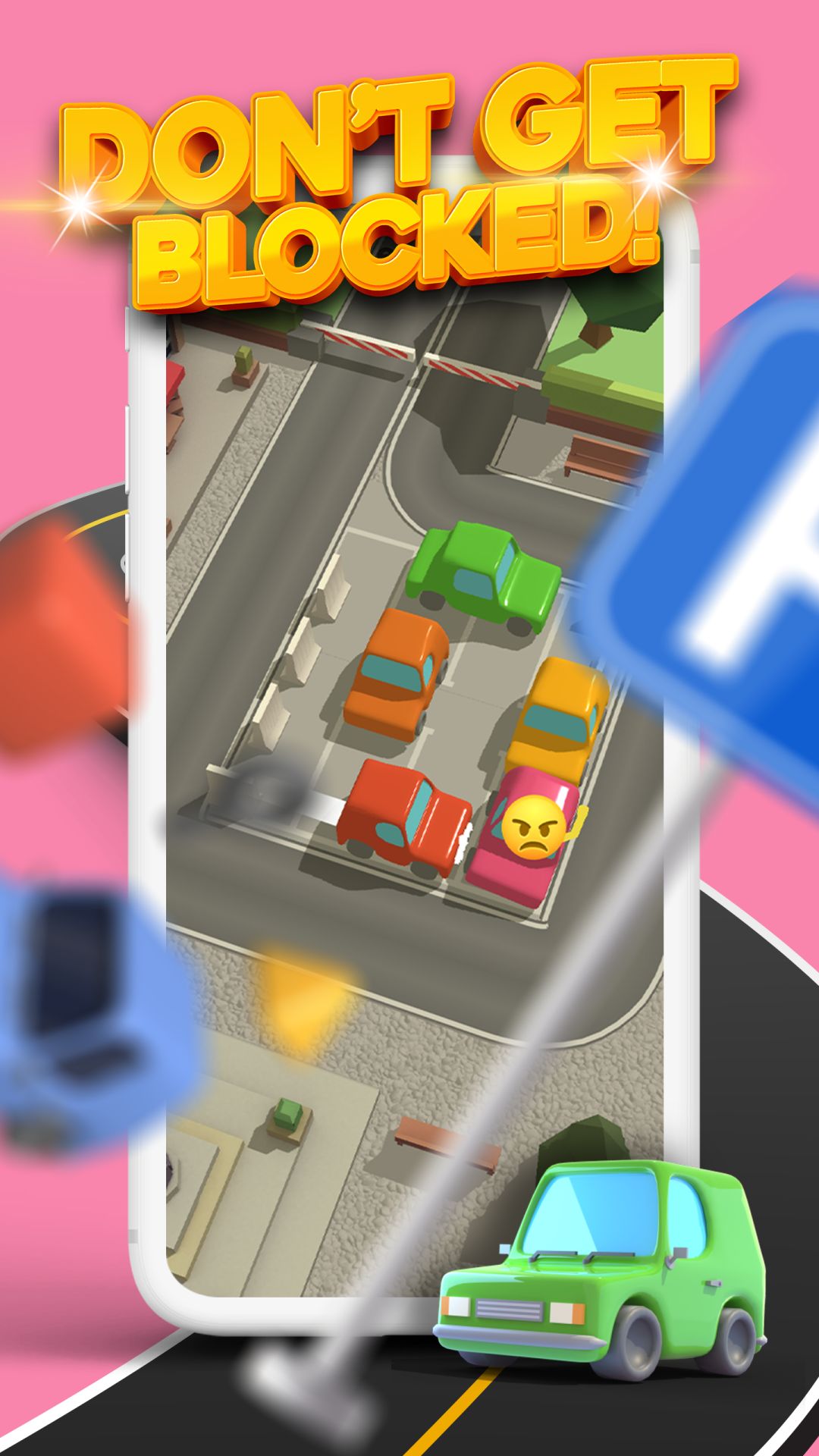 اسکرین شات 2 بازی Parking Jam 3D