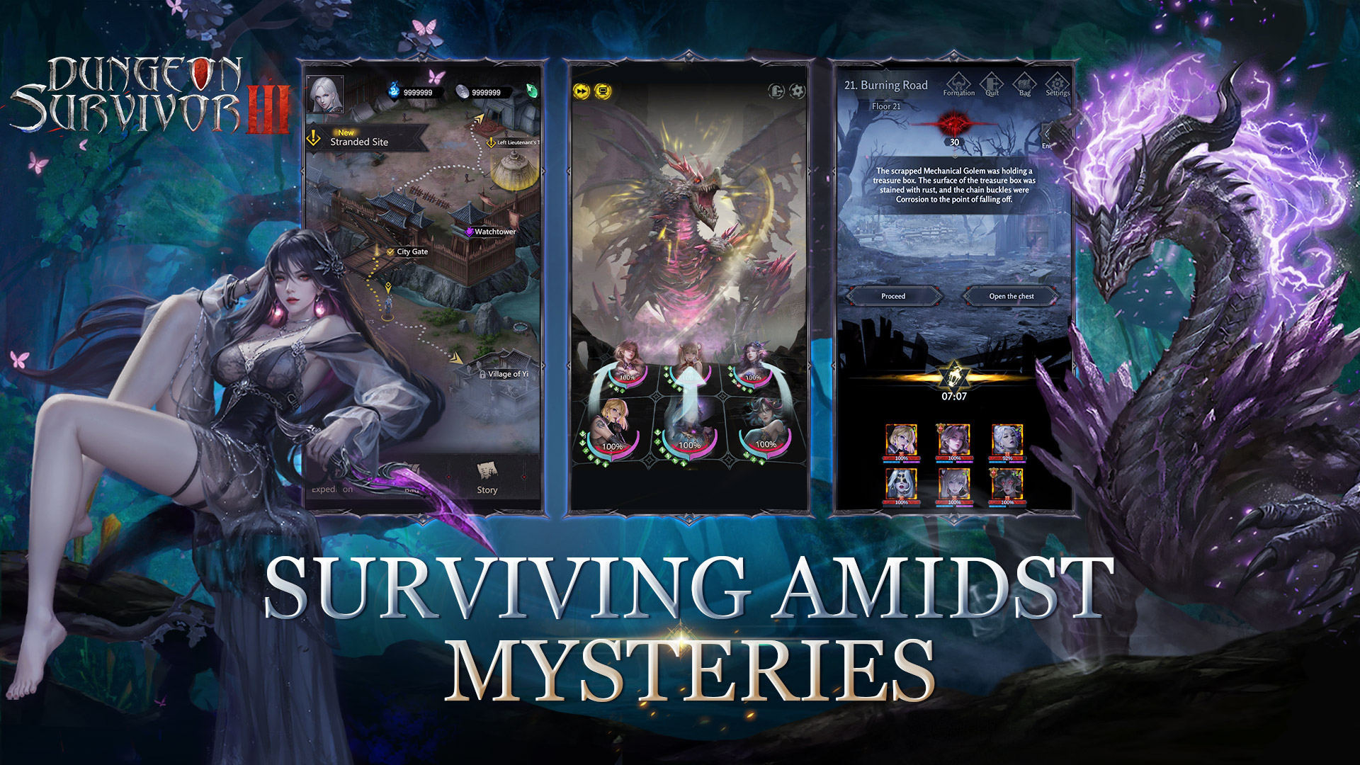 اسکرین شات 3 بازی Dungeon SurvivorⅢ:Dark Genesis