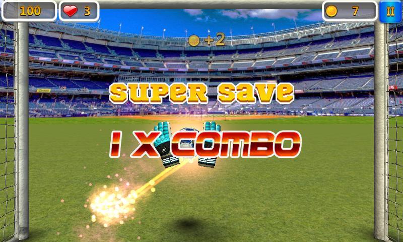 اسکرین شات 1 بازی Super Goalkeeper - Soccer Game