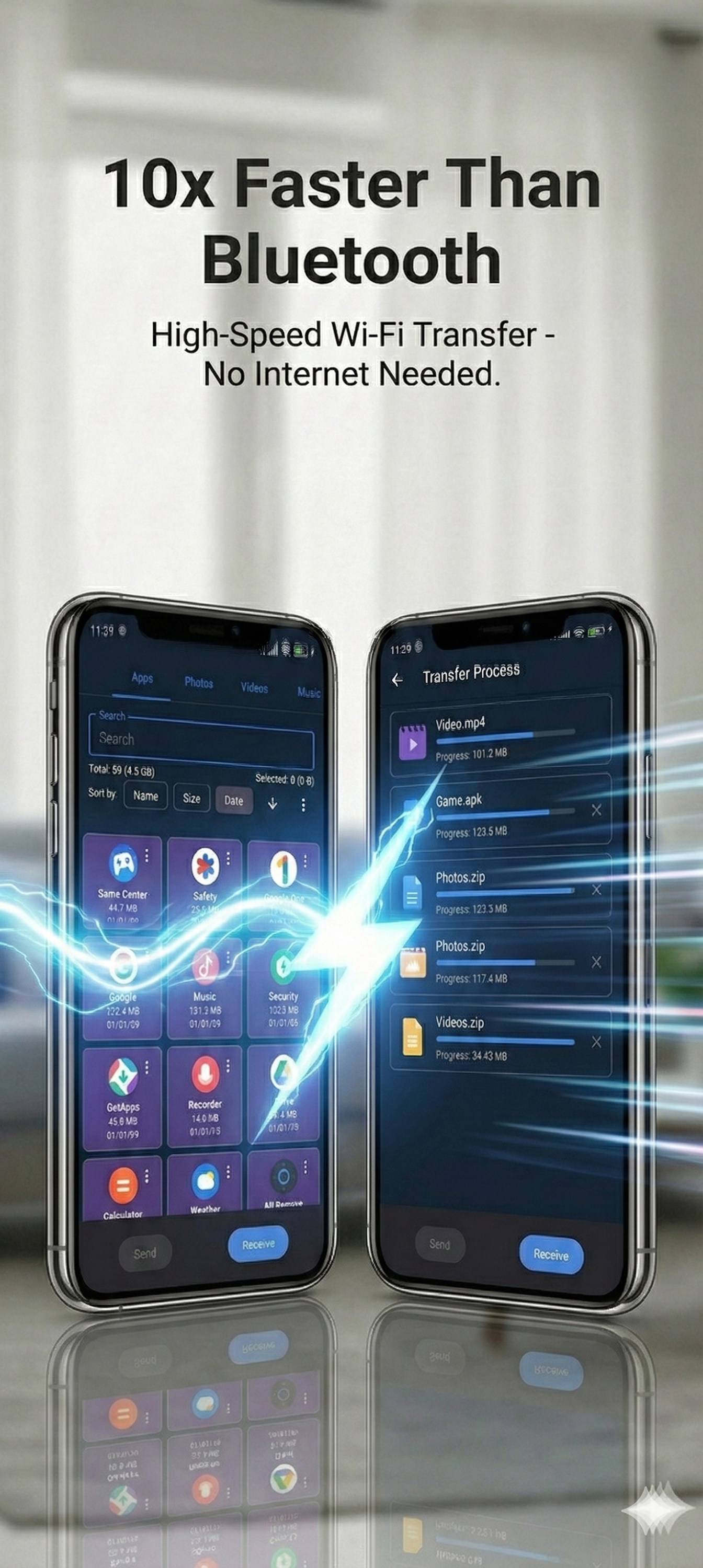 اسکرین شات 8 برنامه Apk Share Bluetooth