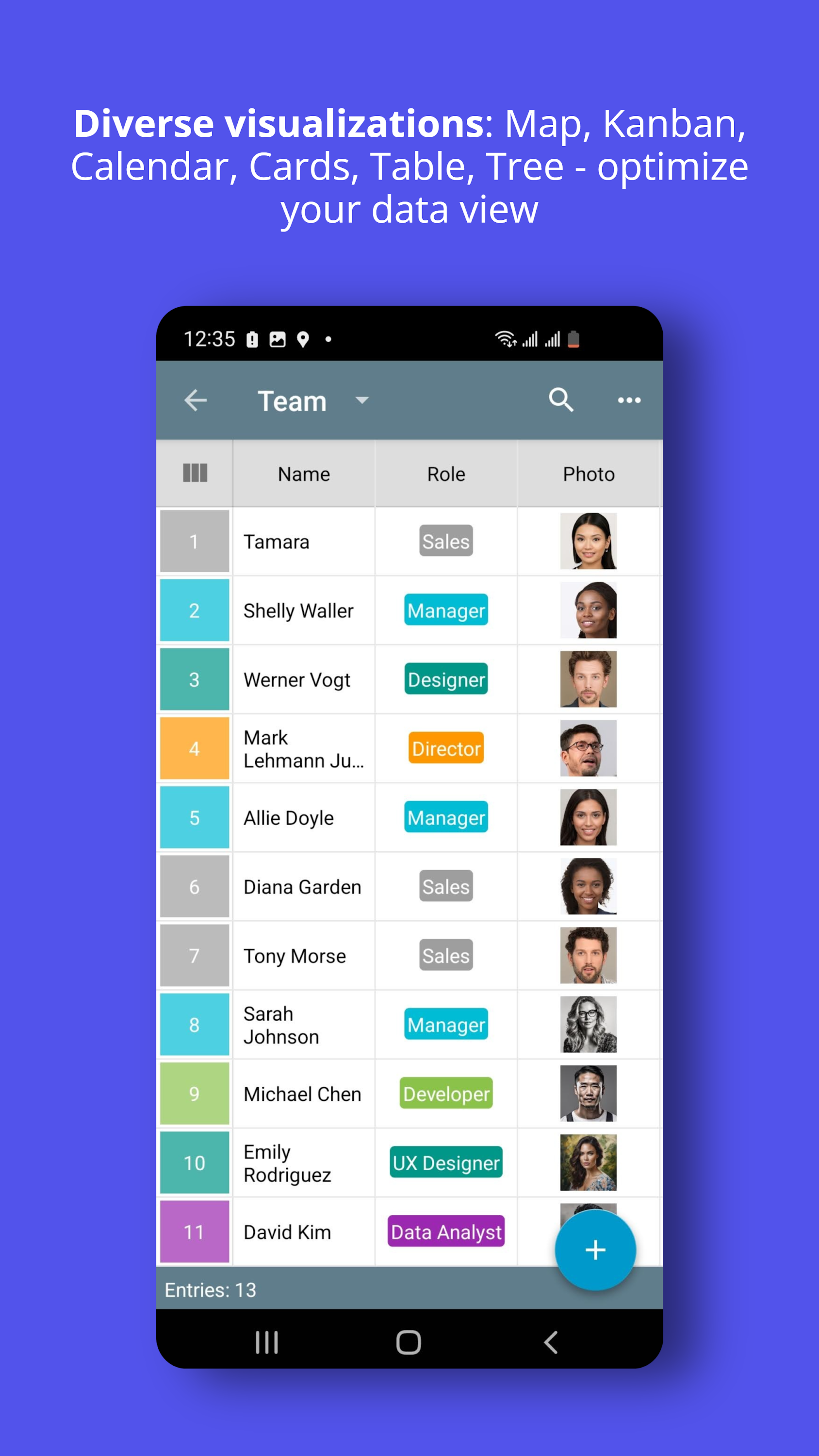 اسکرین شات 7 برنامه Memento Database
