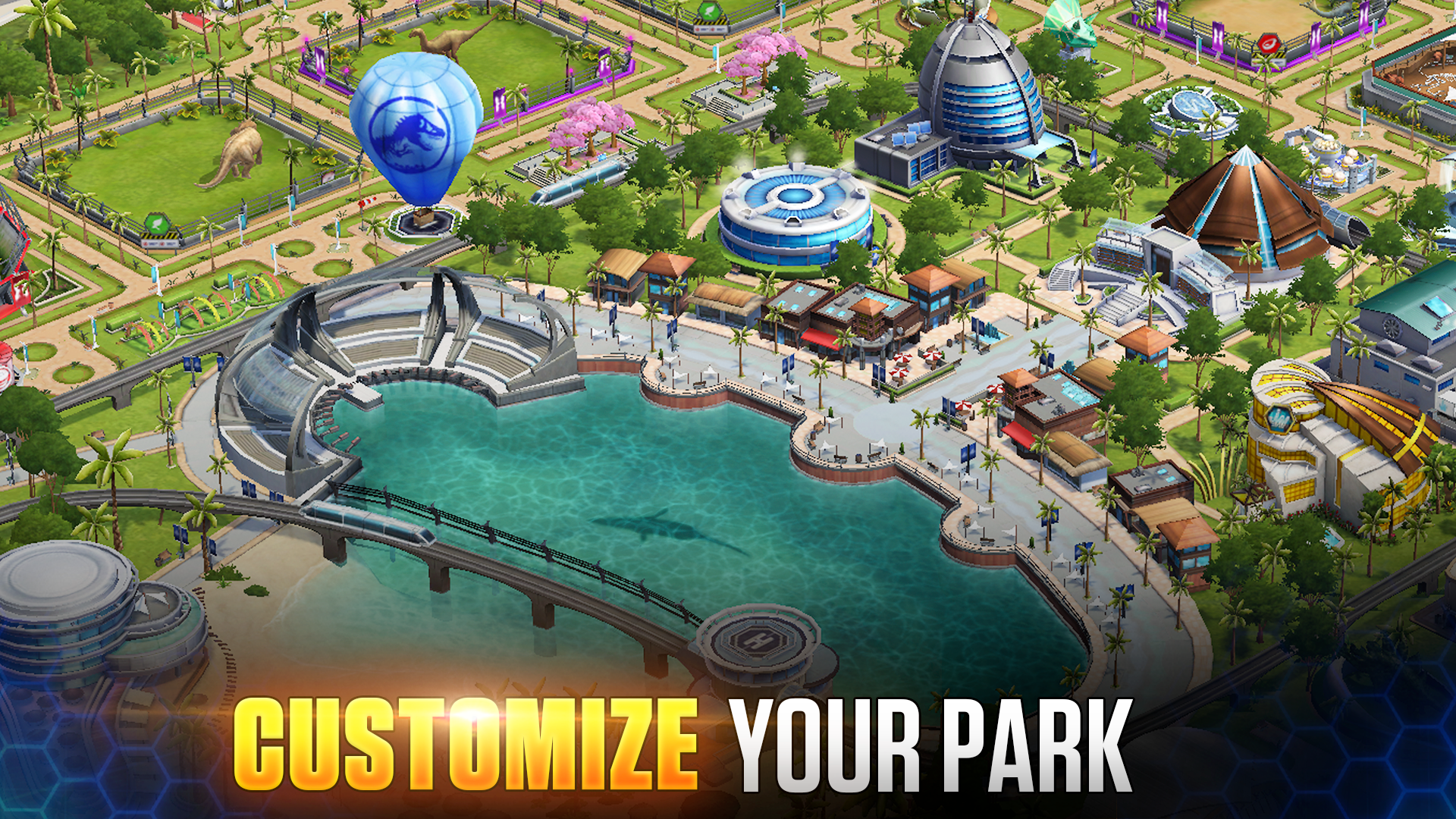 اسکرین شات 2 بازی Jurassic World™: The Game