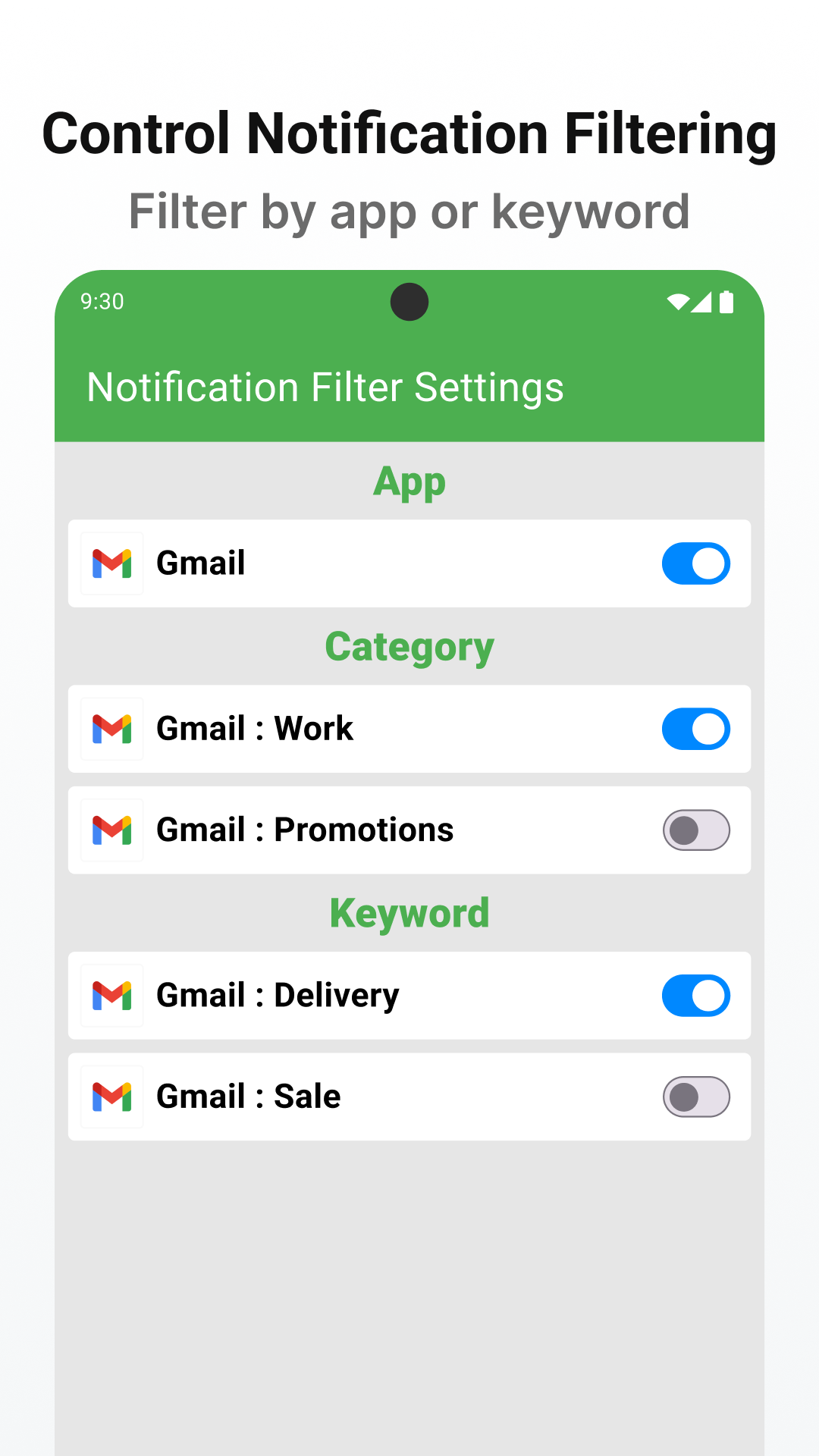 اسکرین شات 4 برنامه Notification History - Norg
