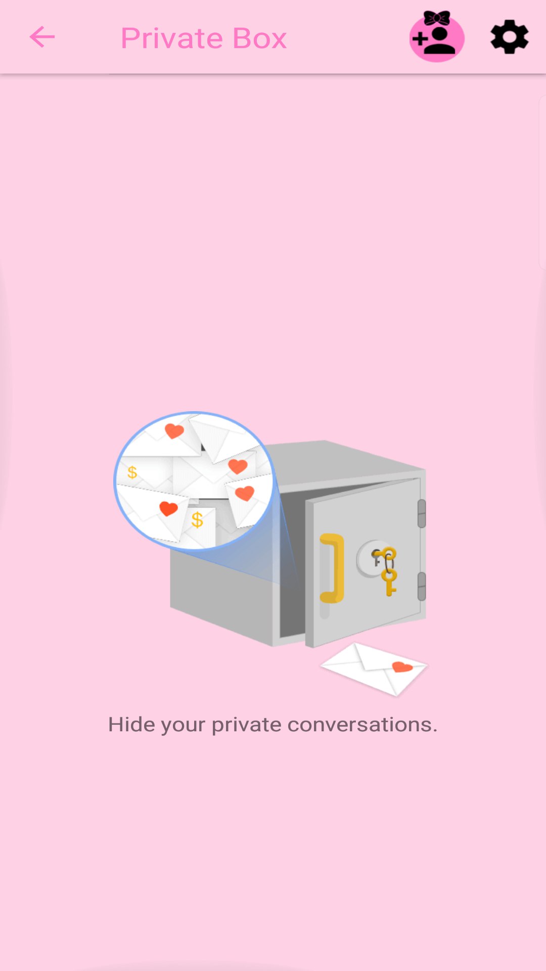 اسکرین شات 5 برنامه SMS Theme Ribbon Black - pink