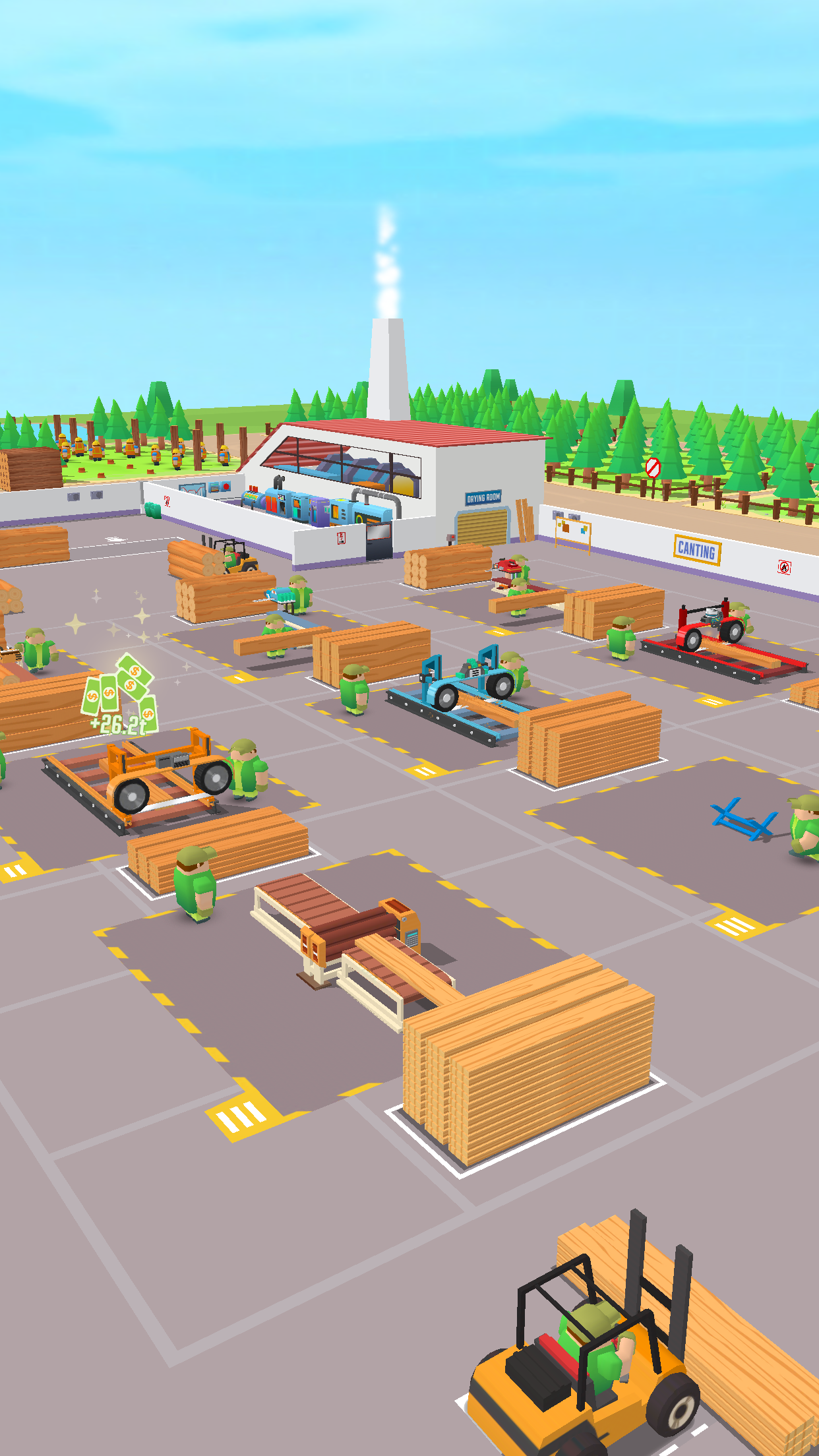اسکرین شات 5 بازی Lumber Empire - Idle Games