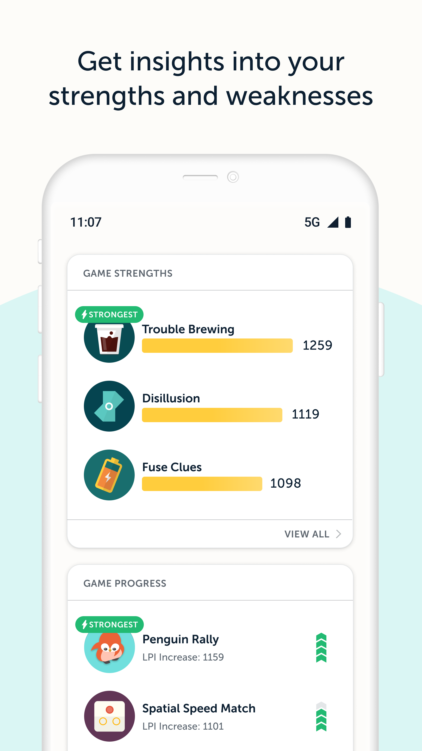 اسکرین شات 5 برنامه Lumosity: Brain Training Games