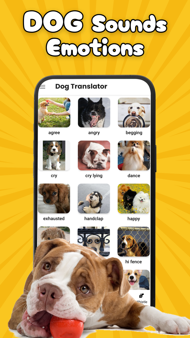 اسکرین شات 2 برنامه Dog Translator Prank Simulator