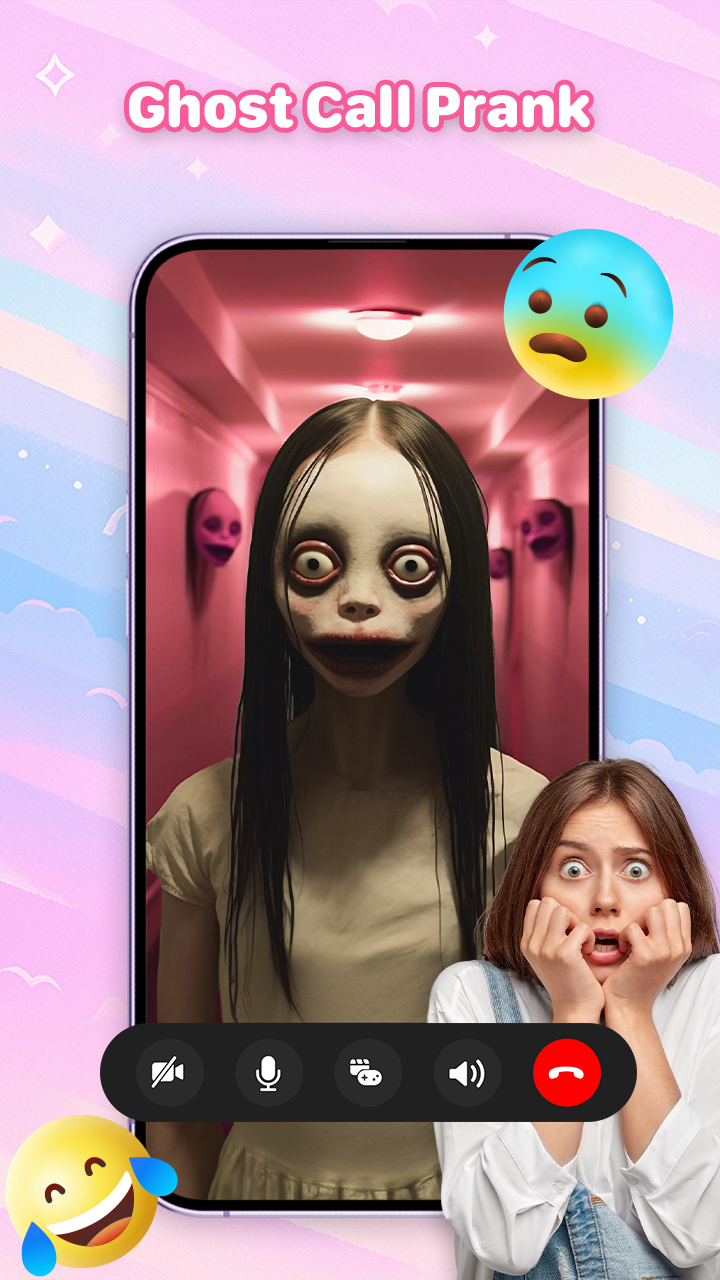 اسکرین شات 6 برنامه Prank Call - Fake Call Video
