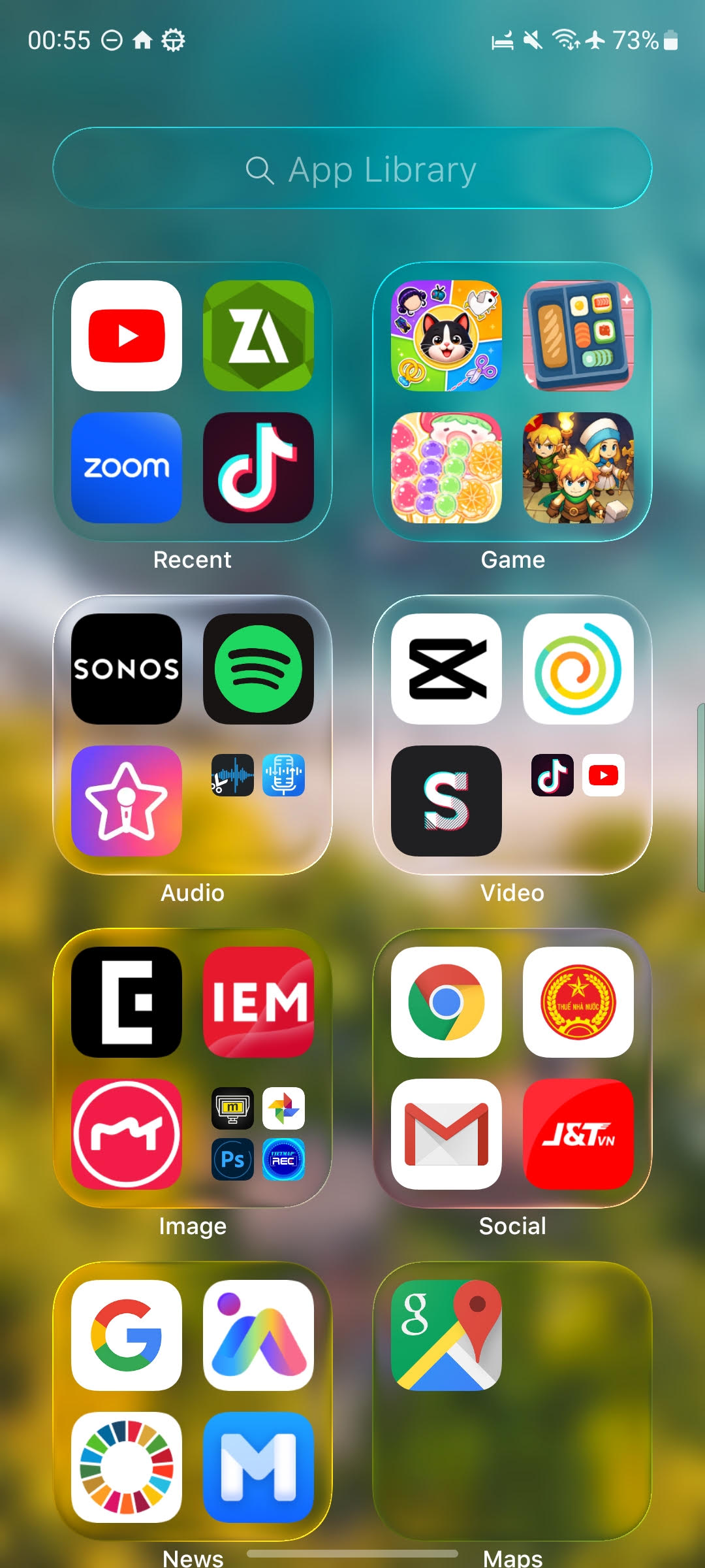 اسکرین شات 3 برنامه Launcher OS 27
