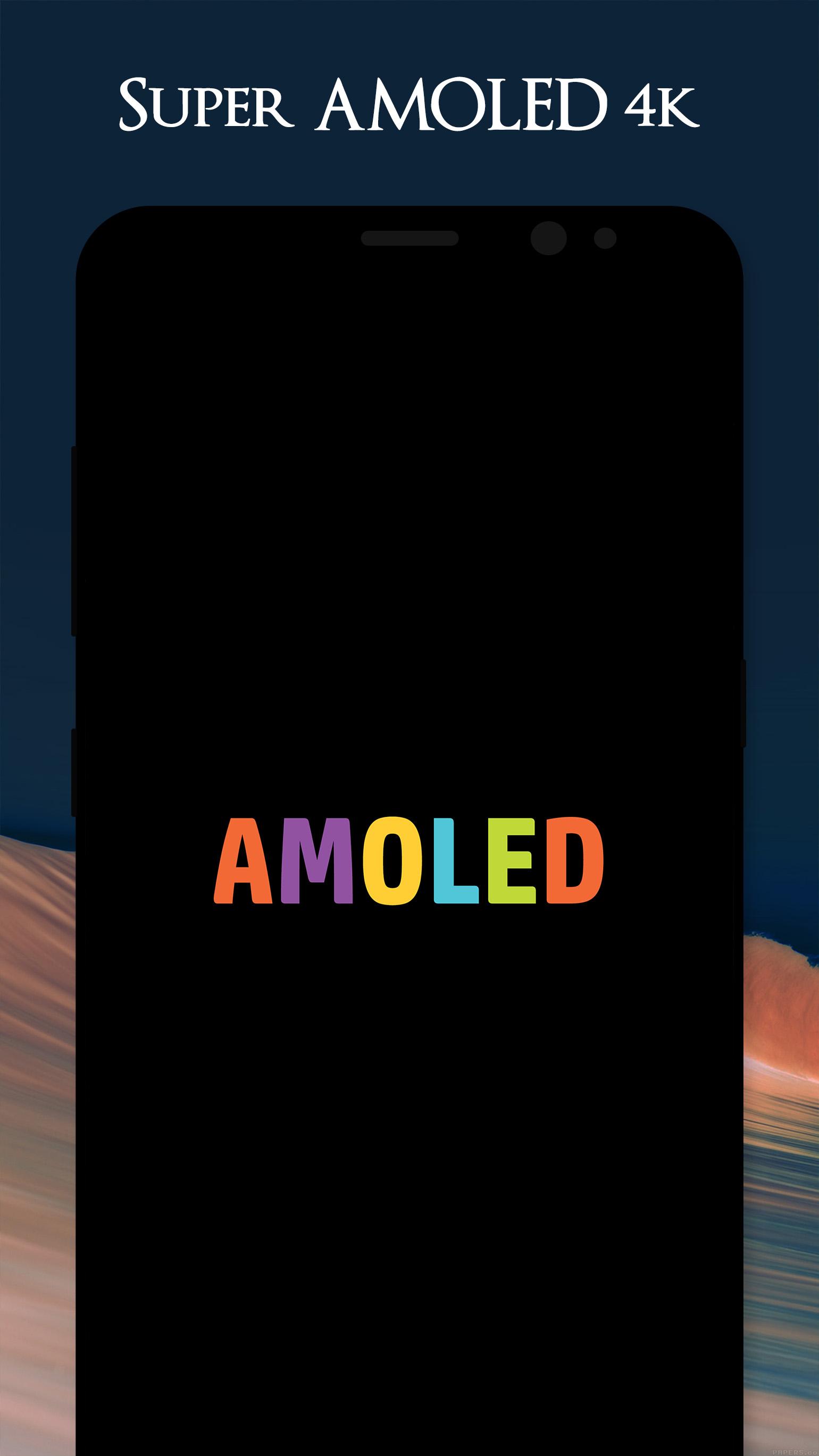 اسکرین شات 4 برنامه Black Wallpapers 4K AMOLED