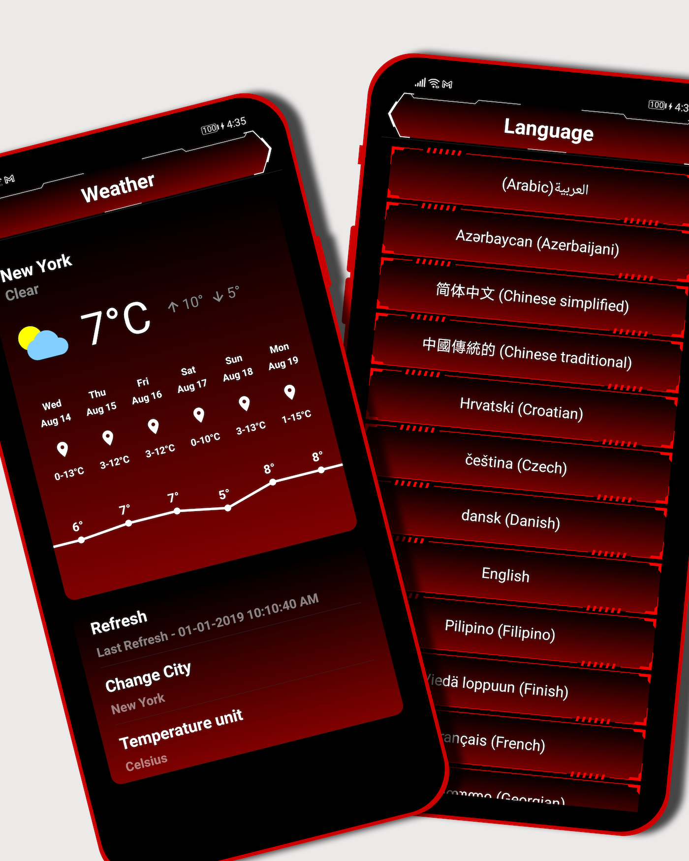 اسکرین شات 7 برنامه CyberFlux Launcher 2025