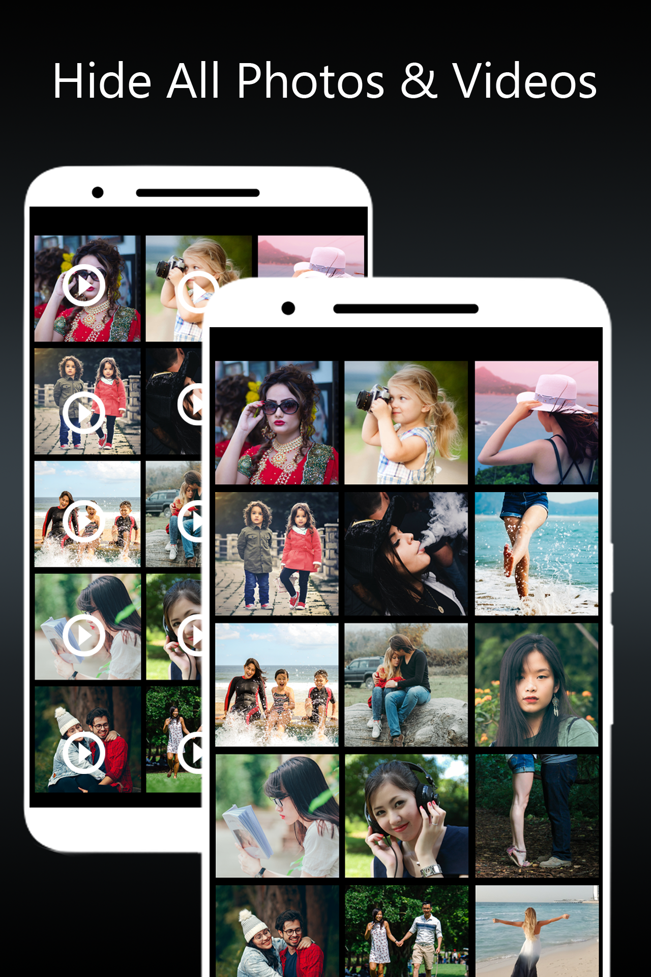 اسکرین شات 5 برنامه Flashlight Locker: photo vault