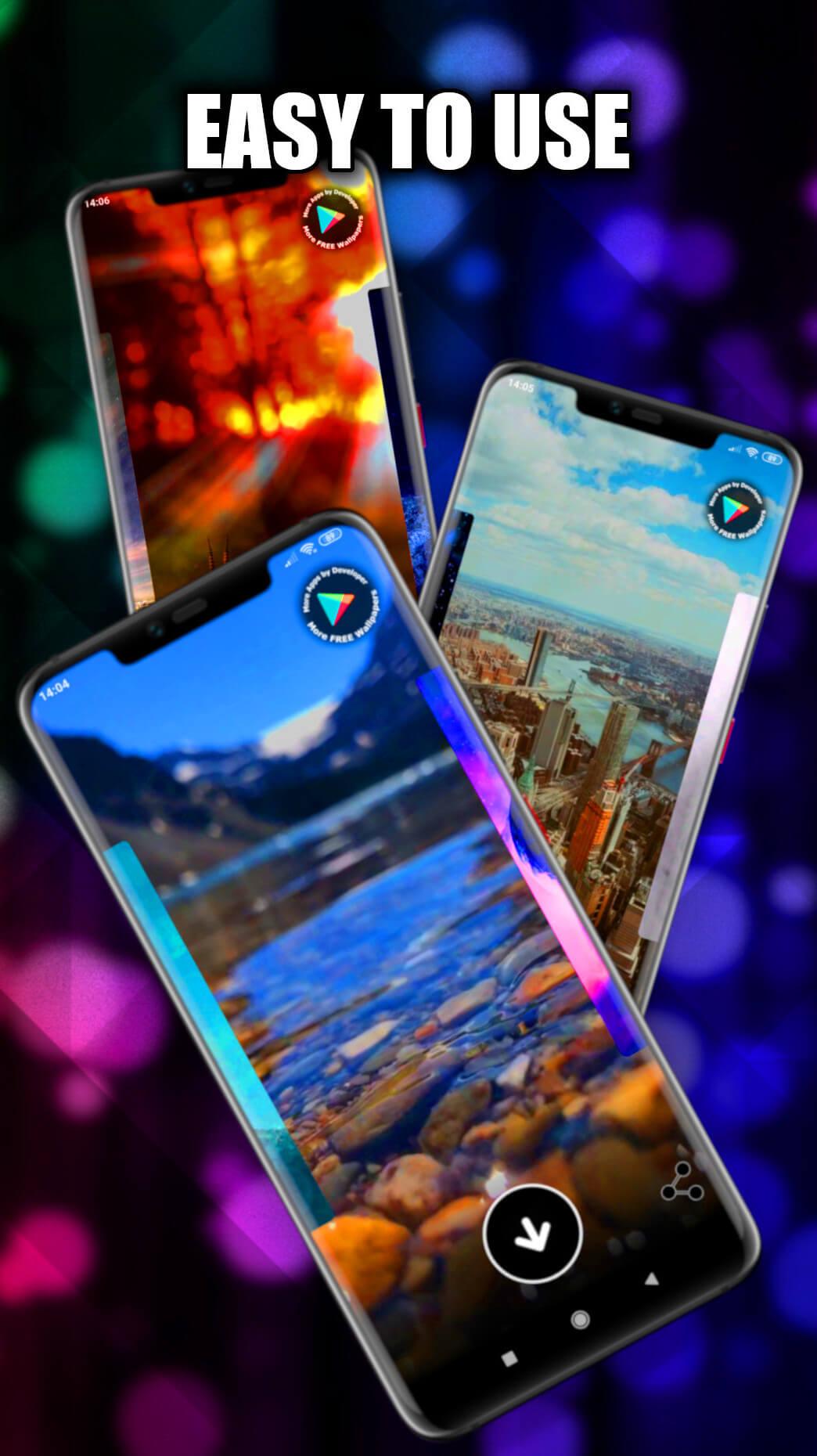 اسکرین شات 2 برنامه Border Light Wallpaper Live 3D