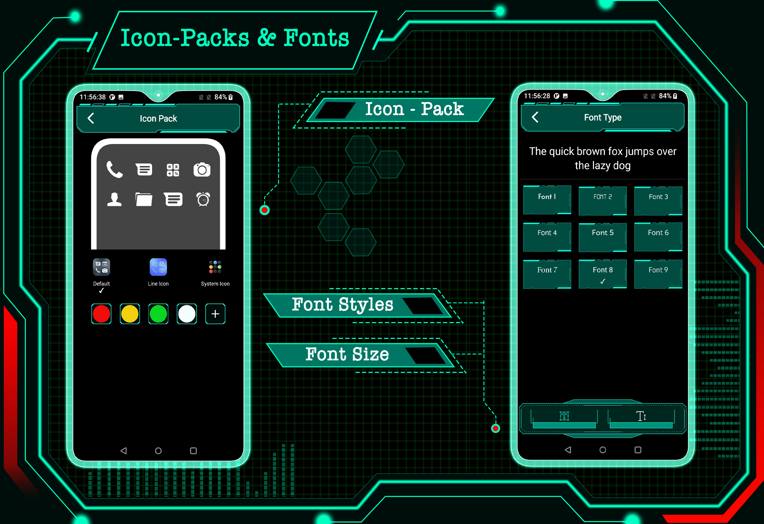 اسکرین شات 7 برنامه Circuit Launcher - Lock App