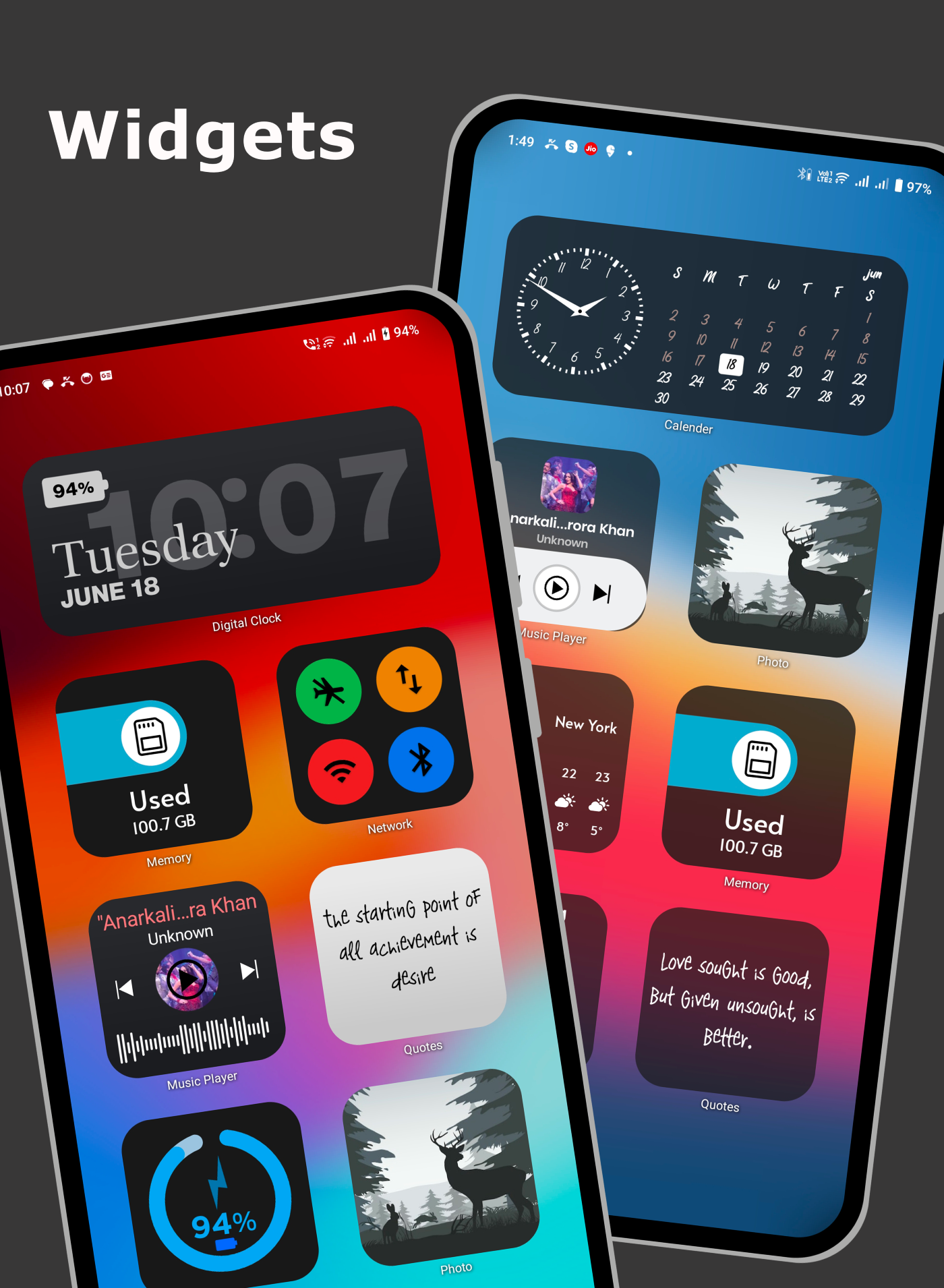 اسکرین شات 3 برنامه Muse Launcher - Themes