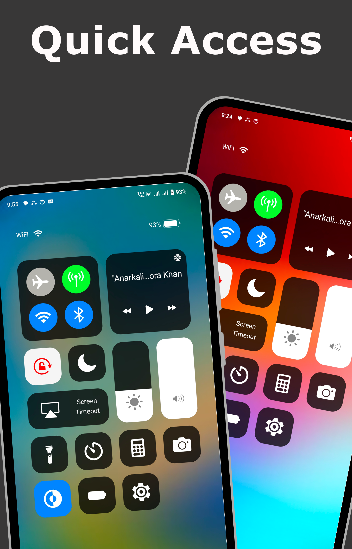 اسکرین شات 4 برنامه Muse Launcher - Themes