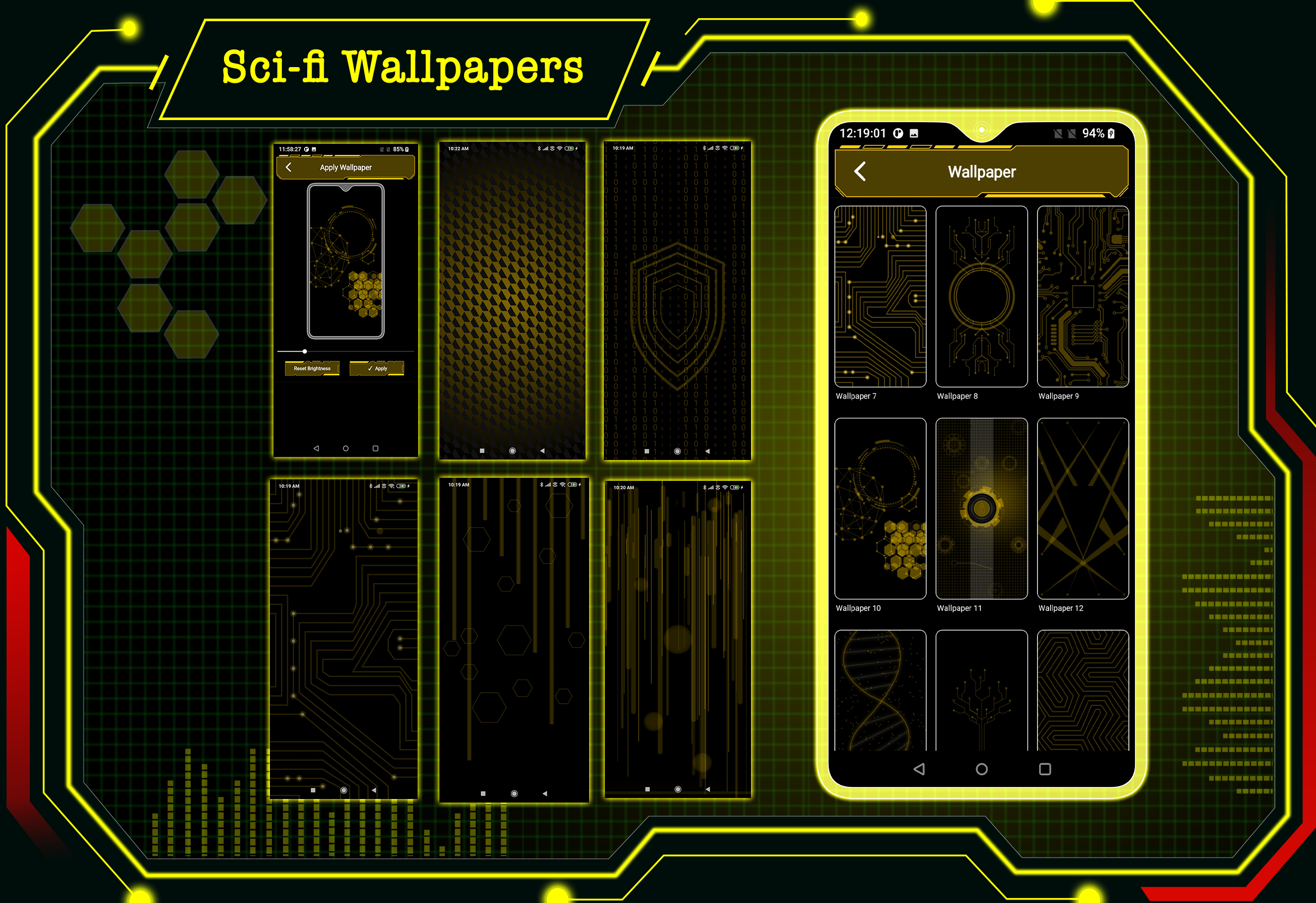 اسکرین شات 7 برنامه Strip Launcher - App lock