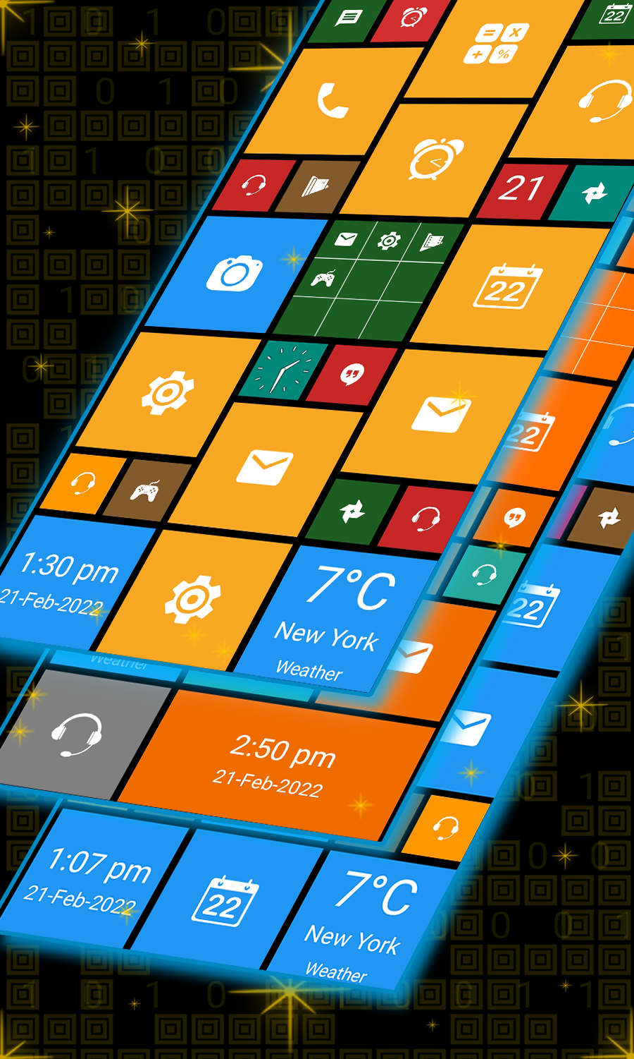 اسکرین شات 5 برنامه Win Launcher -metro look style