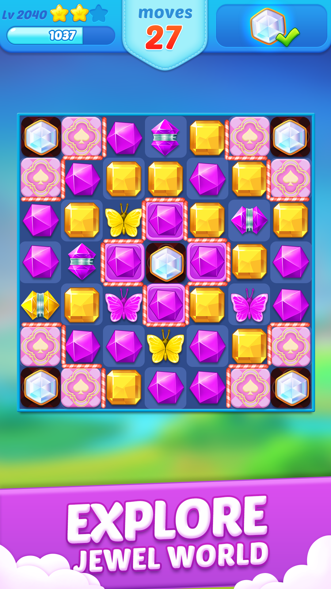 اسکرین شات 4 بازی Jewel Crush™ - Match 3 Legend