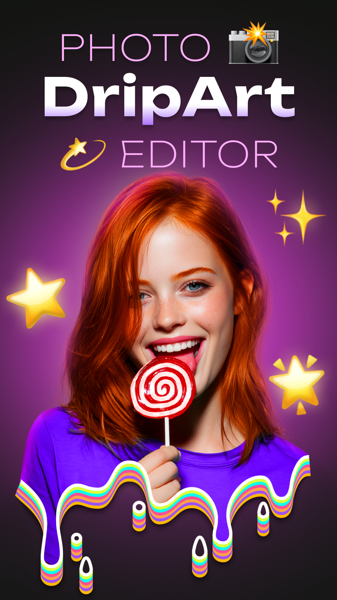 اسکرین شات 1 برنامه DripArt: Photo Editor App