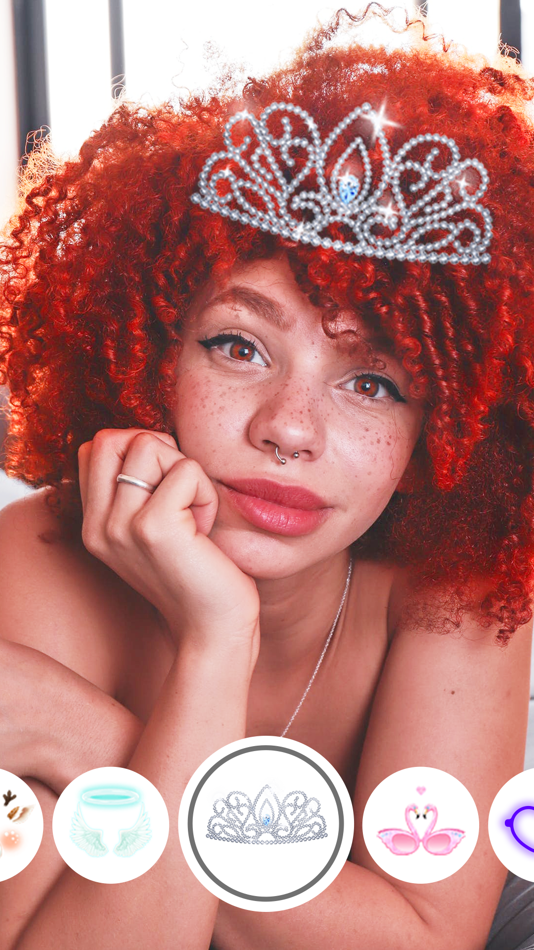 اسکرین شات 6 برنامه Face Live Camera: Face Filters