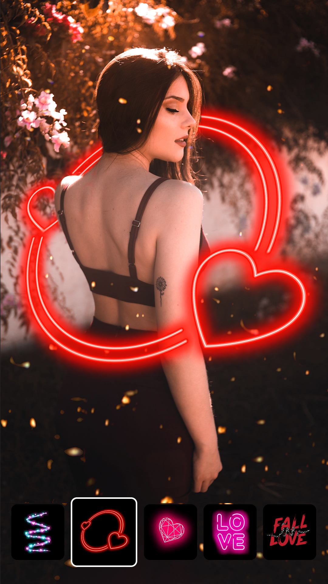 اسکرین شات 5 برنامه Instasquare Photo Editor: Neon