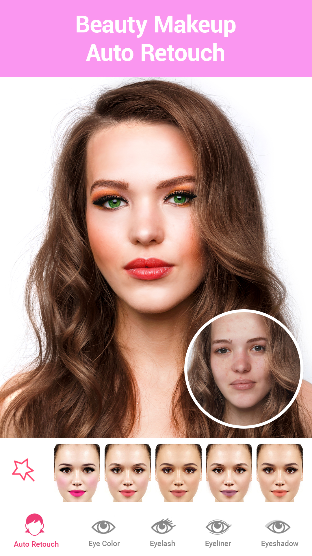 اسکرین شات 1 برنامه Beauty Camera, Face Makeup App