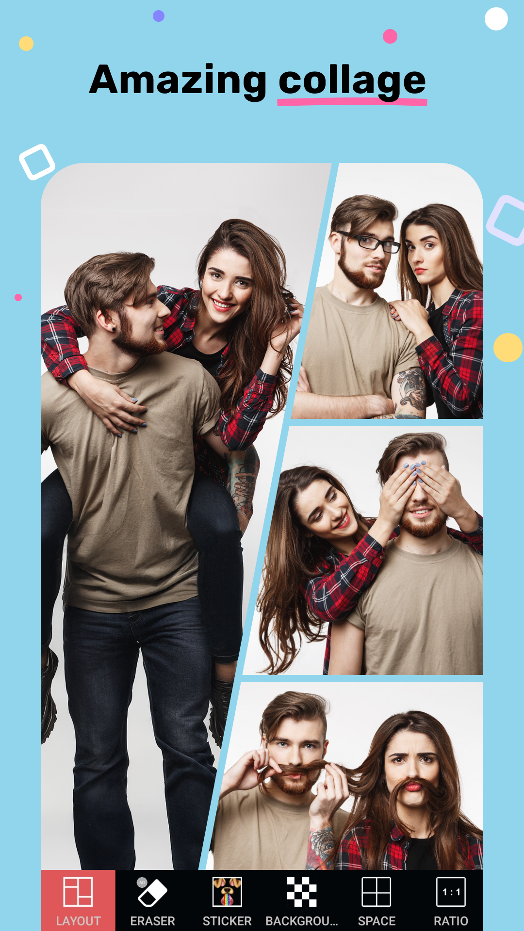 اسکرین شات 3 برنامه Mirror App: Magic Photo Editor