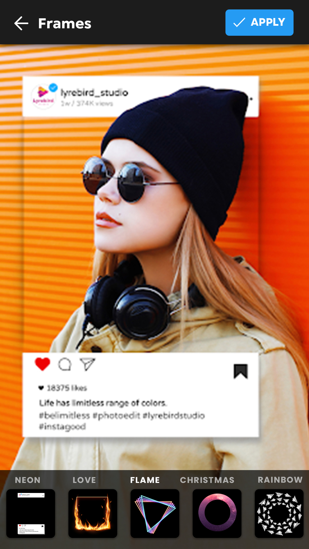 اسکرین شات 8 برنامه PicShot: Photo Editor App