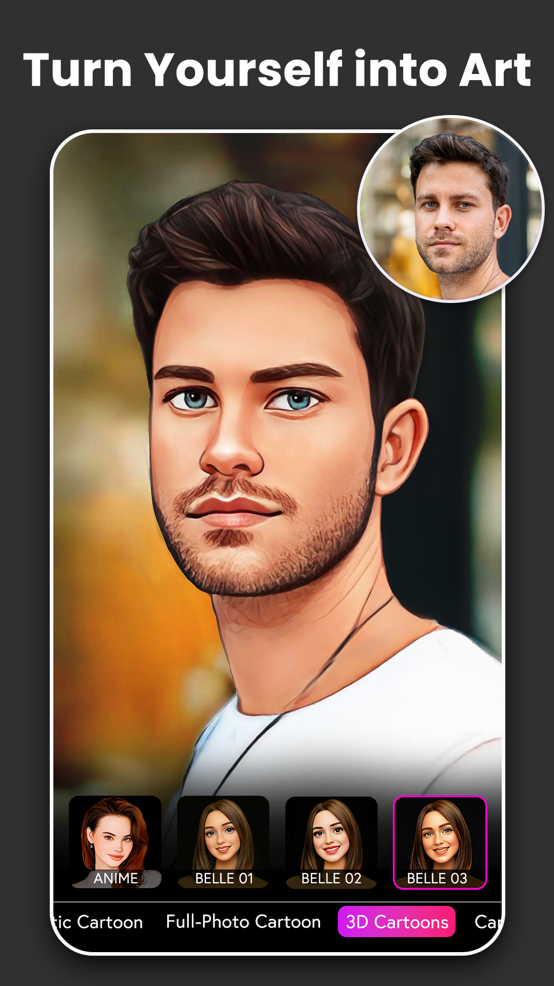 اسکرین شات 4 برنامه ToonArt: Cartoon Yourself
