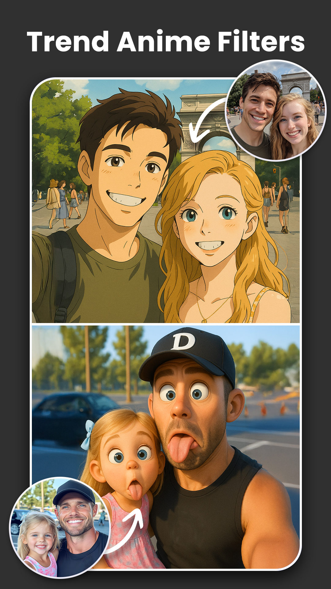 اسکرین شات 2 برنامه Cartoon Photo Editor: ToonArt