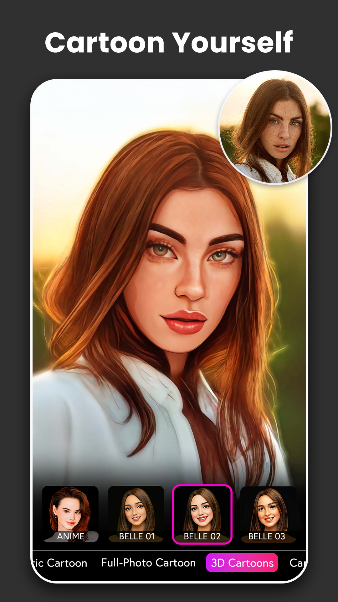 اسکرین شات 1 برنامه ToonArt: Cartoon Yourself