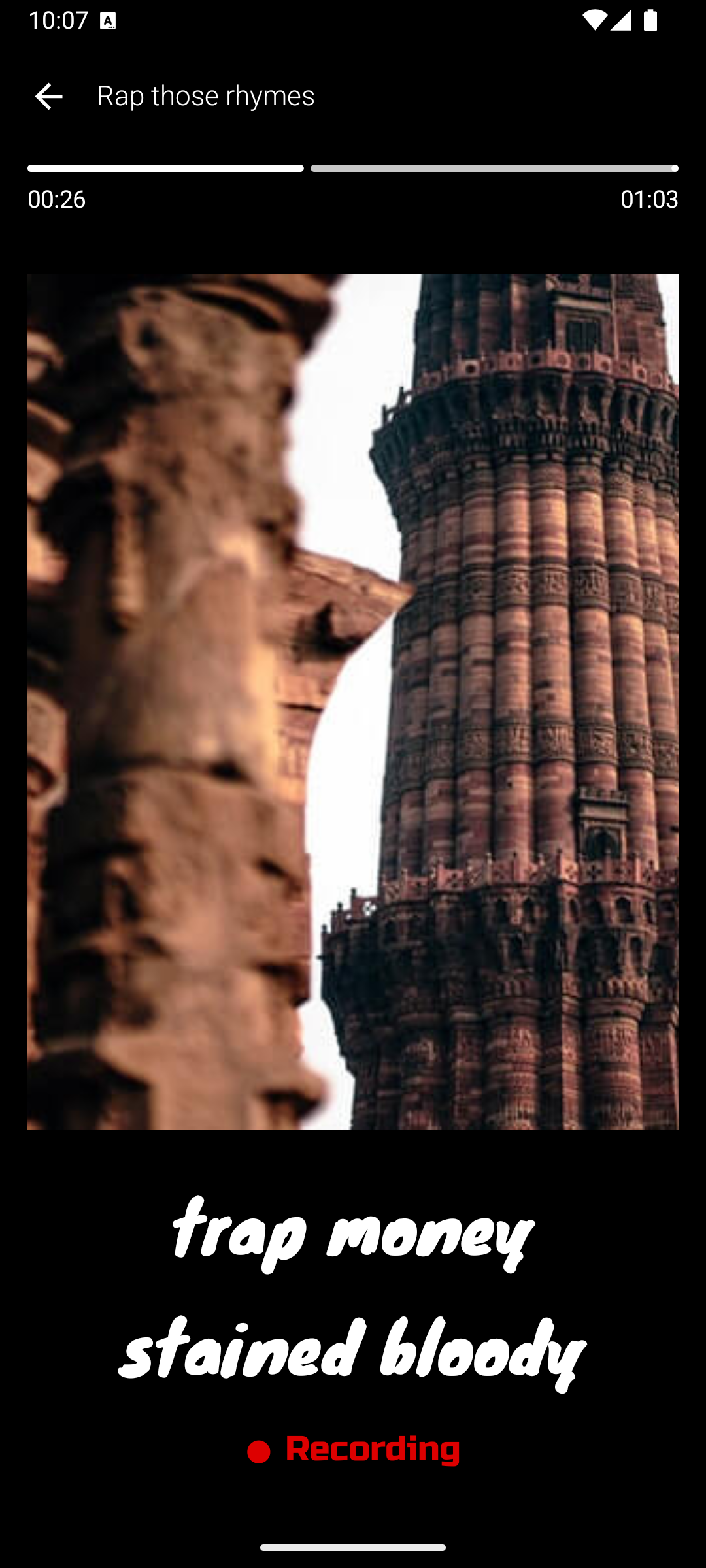 اسکرین شات 7 برنامه Freestyle Rap