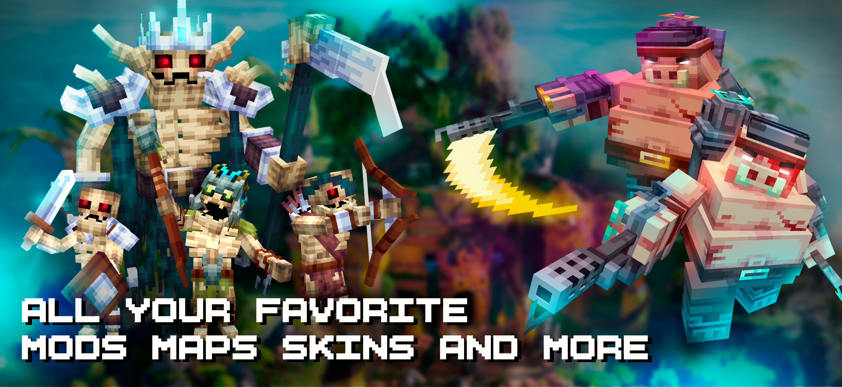 اسکرین شات 1 برنامه Mods Addon Skins for Minecraft