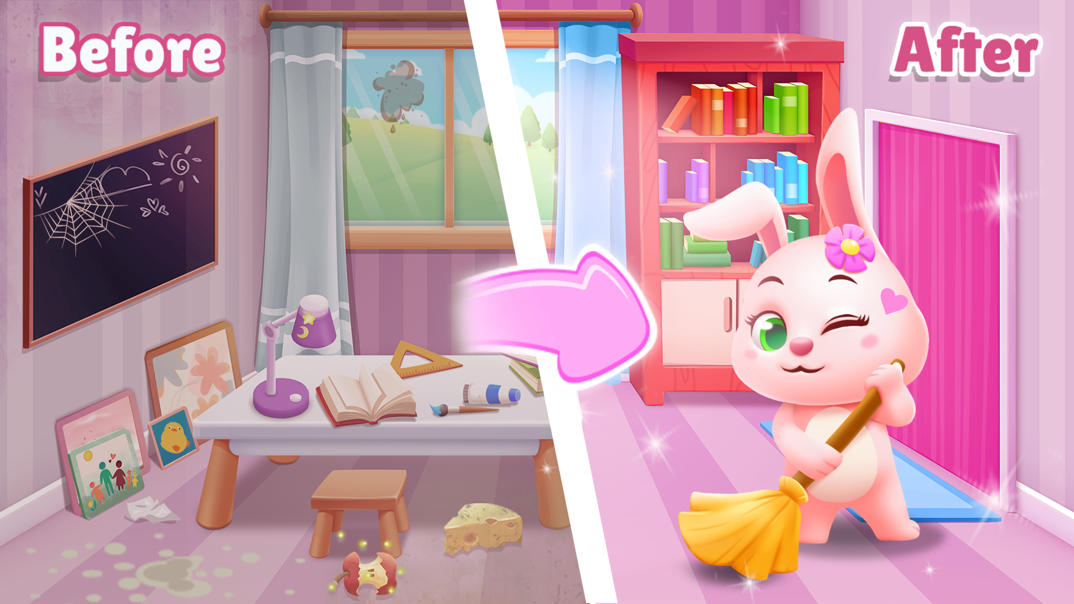 اسکرین شات 4 بازی Cleanup Home: Cleaning Games