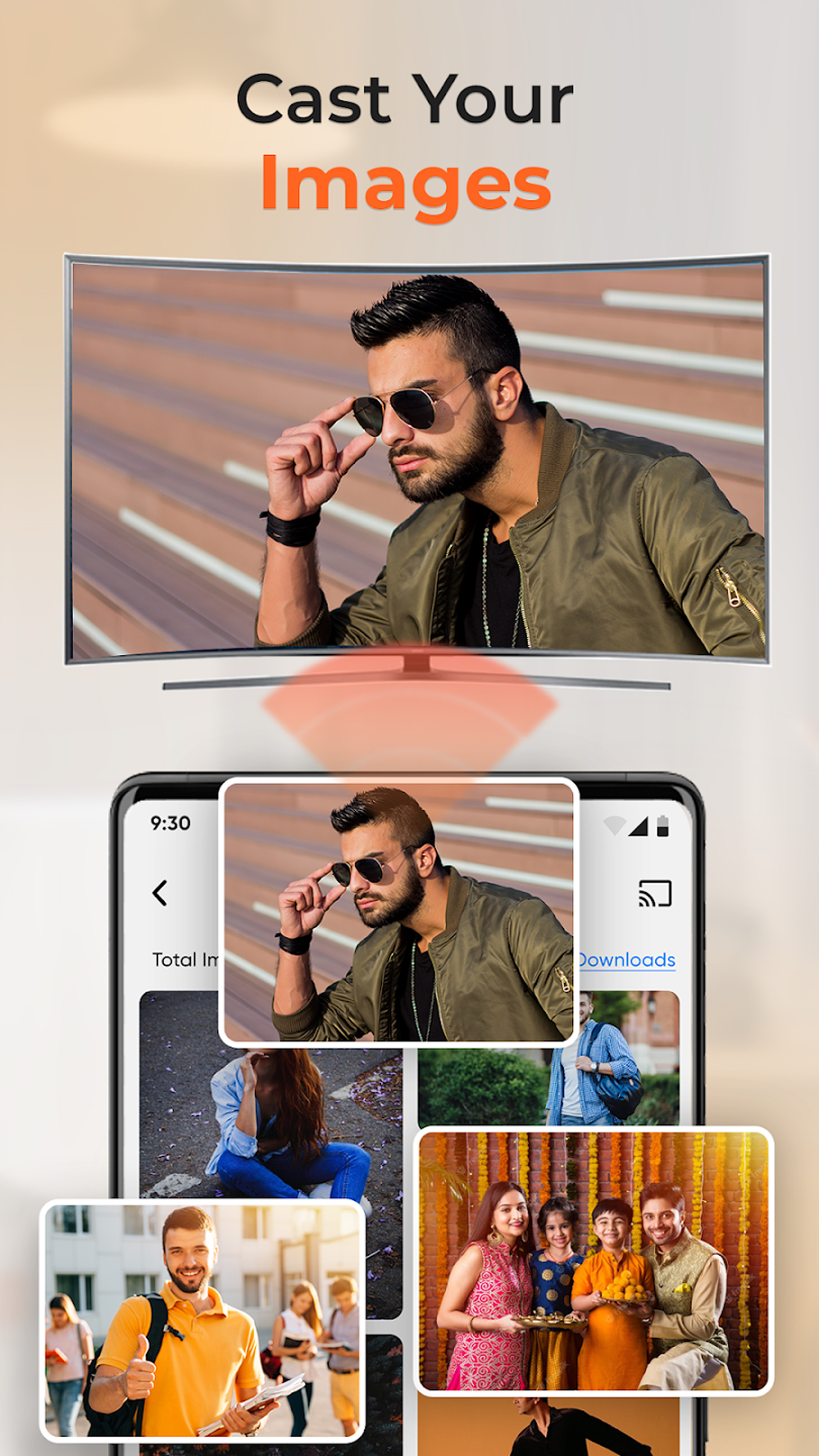 اسکرین شات 4 برنامه Projector - TV Cast, HD Mirror