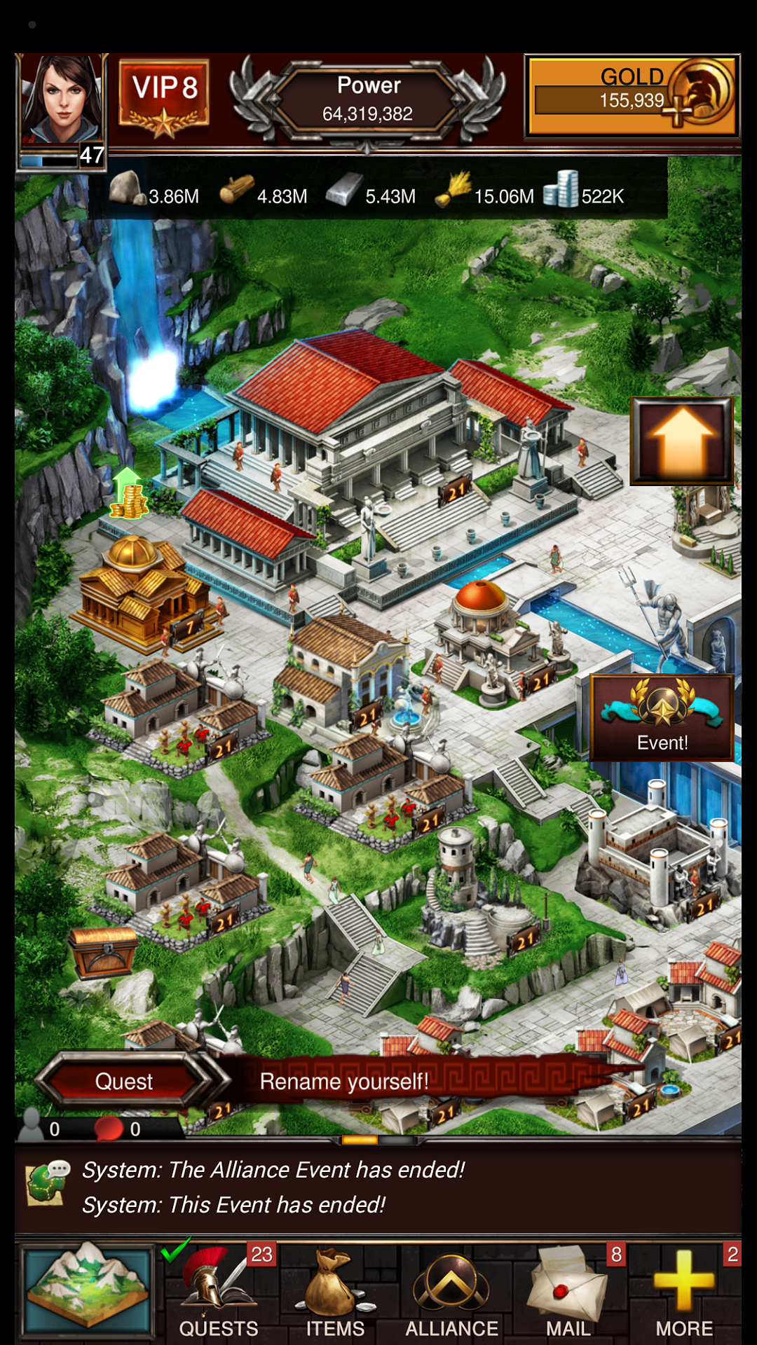اسکرین شات 6 بازی Game of War - Fire Age