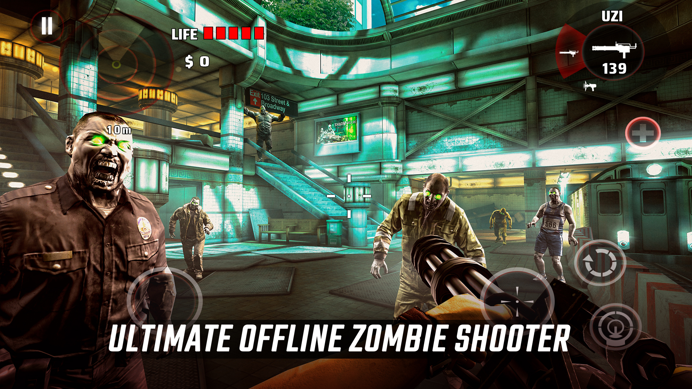 اسکرین شات 1 بازی Dead Trigger: Survival Shooter