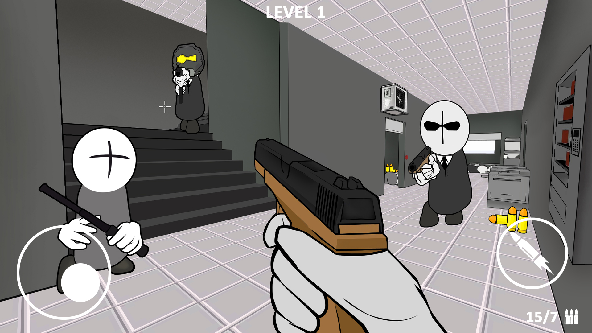 اسکرین شات 3 بازی Madness Combat : FPS Shooter