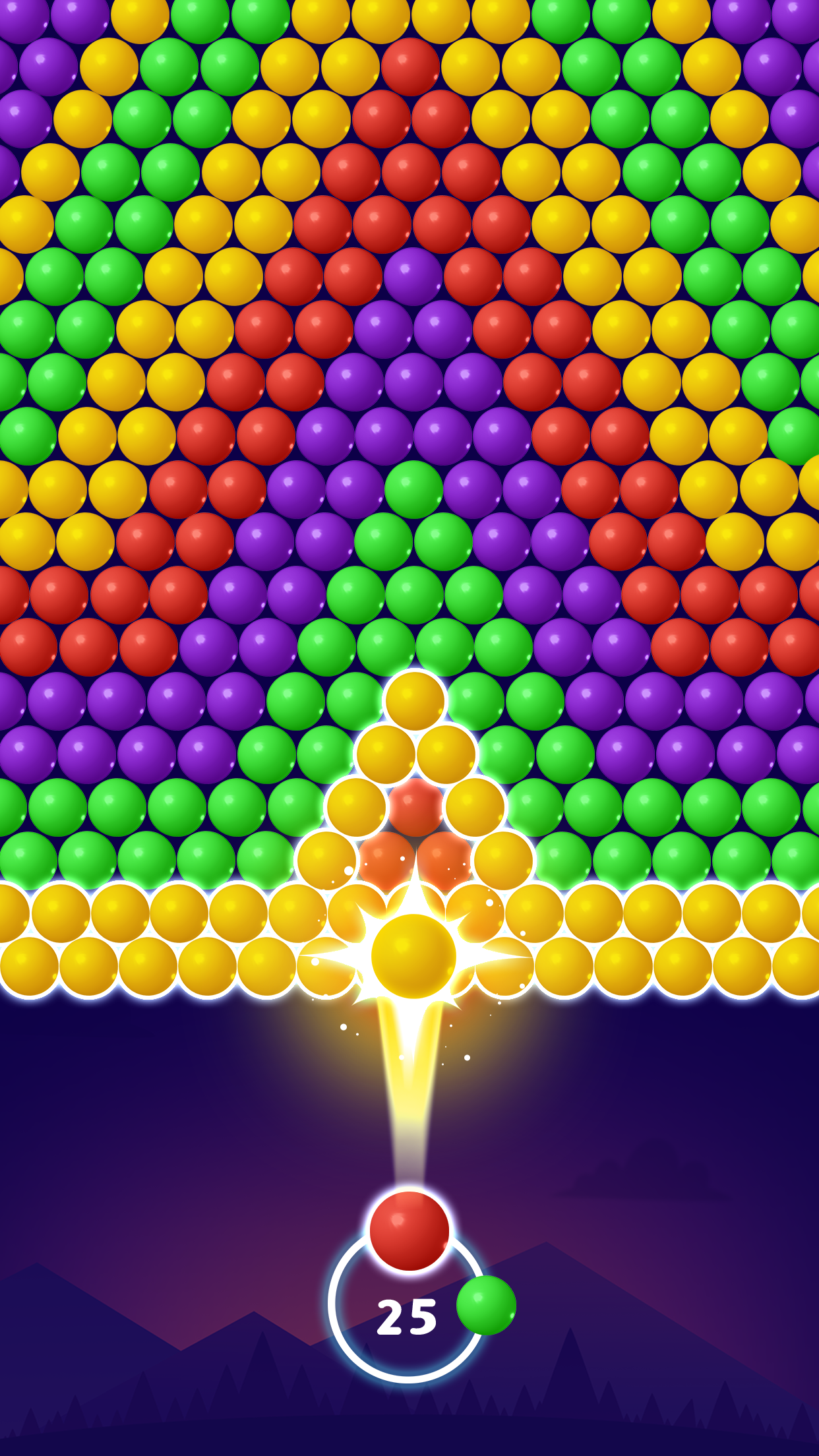 اسکرین شات 1 بازی Bubble Shooter Bubble Pop Game
